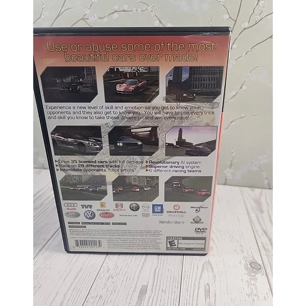 Corvette Evolution GT (Sony PlayStation 2, 2006) Complete with Manual CIB